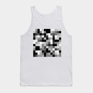 Pixels | Monochrome Tank Top